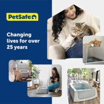 PetSafe ScoopFree litter tray easy cleanup steps