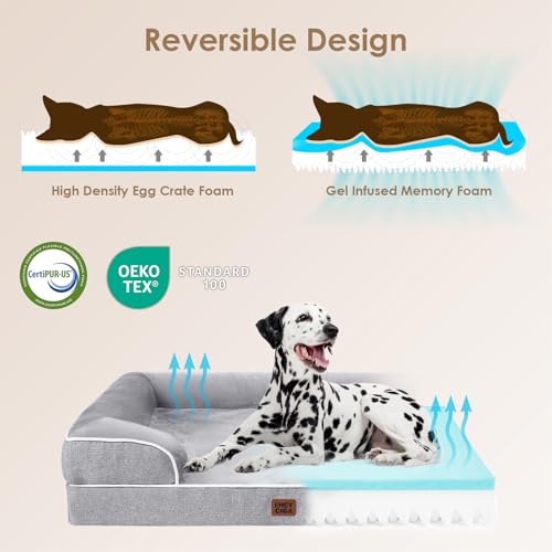 Dog bed size chart and dimensions