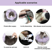 Cat recovery collar size guide chart