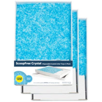 Disposable cat litter tray no scoop cleanup