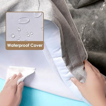 Dog bed waterproof cover feature