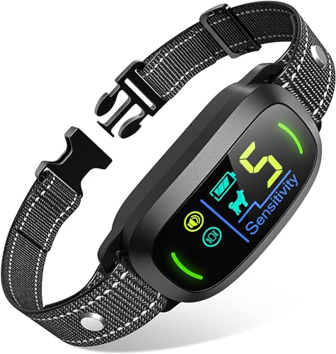 FAFAFROG Rechargeable Anti Bark Dog Collar, Vibration and Beep Training Secondary image