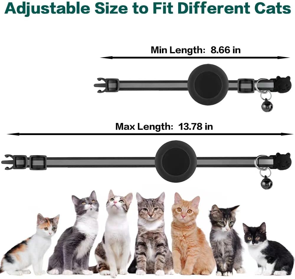 Cat collar with bell attachment