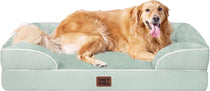 EHEYCIGA orthopedic dog bed, soft sage green