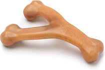 Benebone Wishbone dog chew toy, chicken flavor, medium