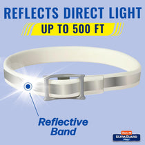 Hartz UltraGuard collar reflective strip for nighttime visibility