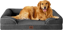 EHEYCIGA orthopedic dog bed, dark grey