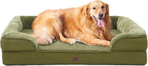 EHEYCIGA orthopedic dog bed, olive green