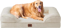 EHEYCIGA orthopedic dog bed, beige