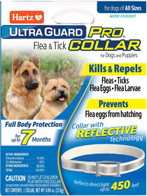 Hartz UltraGuard Pro reflective flea and tick collar for dogs
