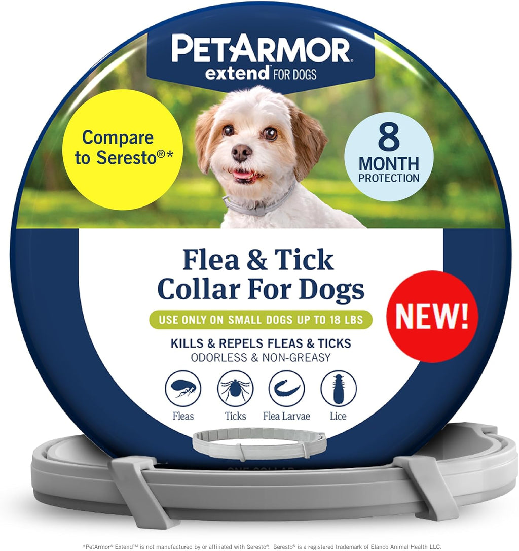 PetArmor Extend collar packaging back label