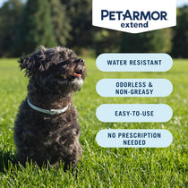Flea and tick collar odorless non greasy formula