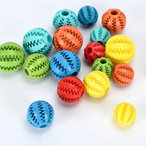 Rubber dog treat ball chew toy, image 19