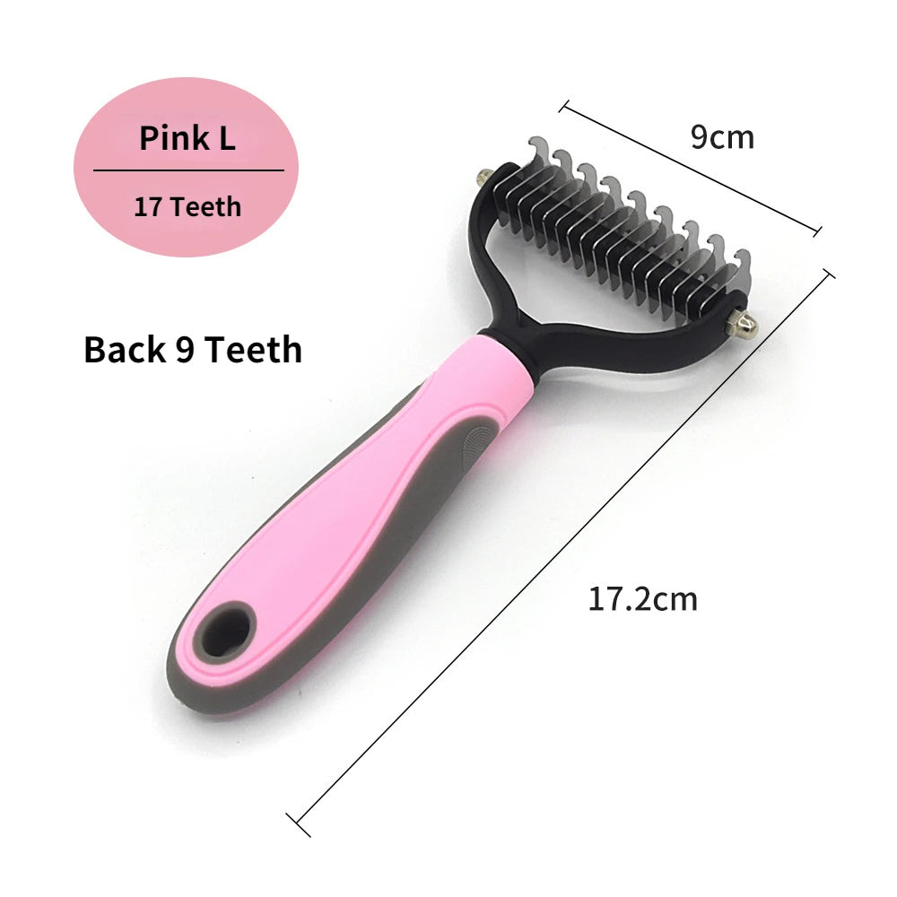 Deshedding brush in Pink L