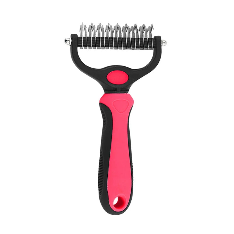 Deshedding brush in Red L