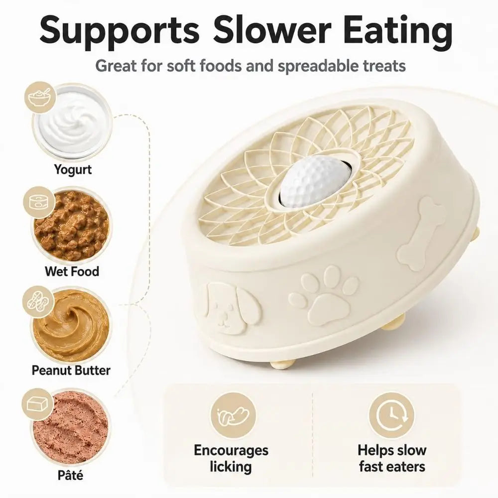 Interactive pet lick bowl slow feeder, image 26