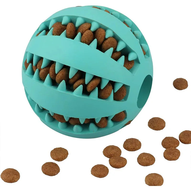 Rubber dog treat ball chew toy, image 13