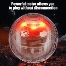 Smart ball toy charging port close up