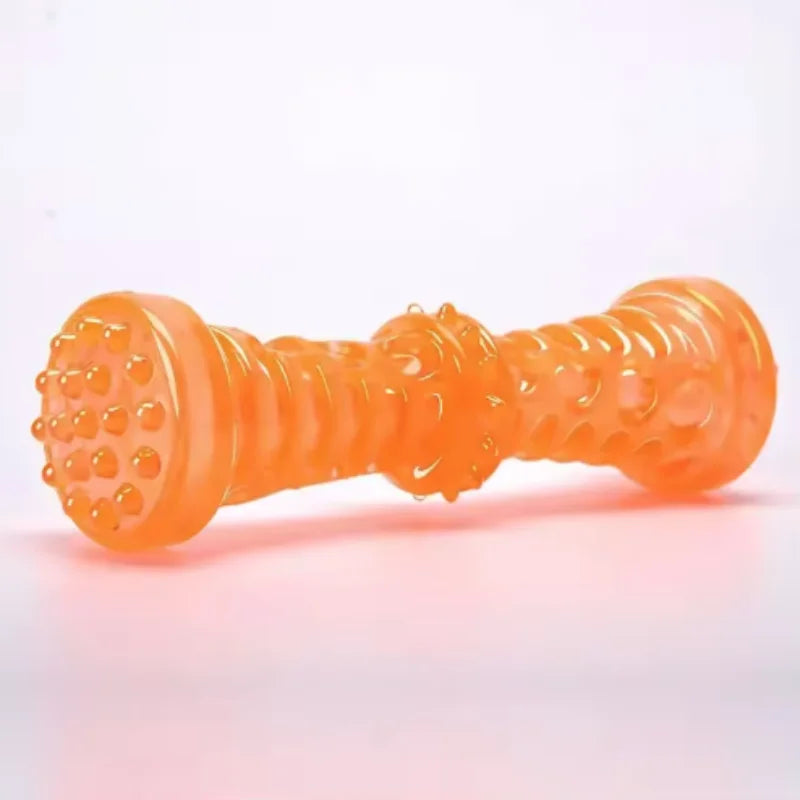 Dog teething toy in orange large