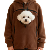 Pet hoodie carrier available colors display