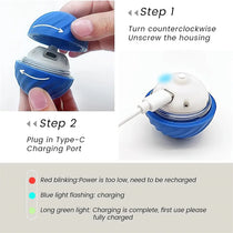 Smart bouncing ball toy packaging