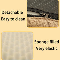 3D foam orthopedic dog crate bed, image 3