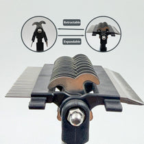 3 in 1 pet grooming brush design details