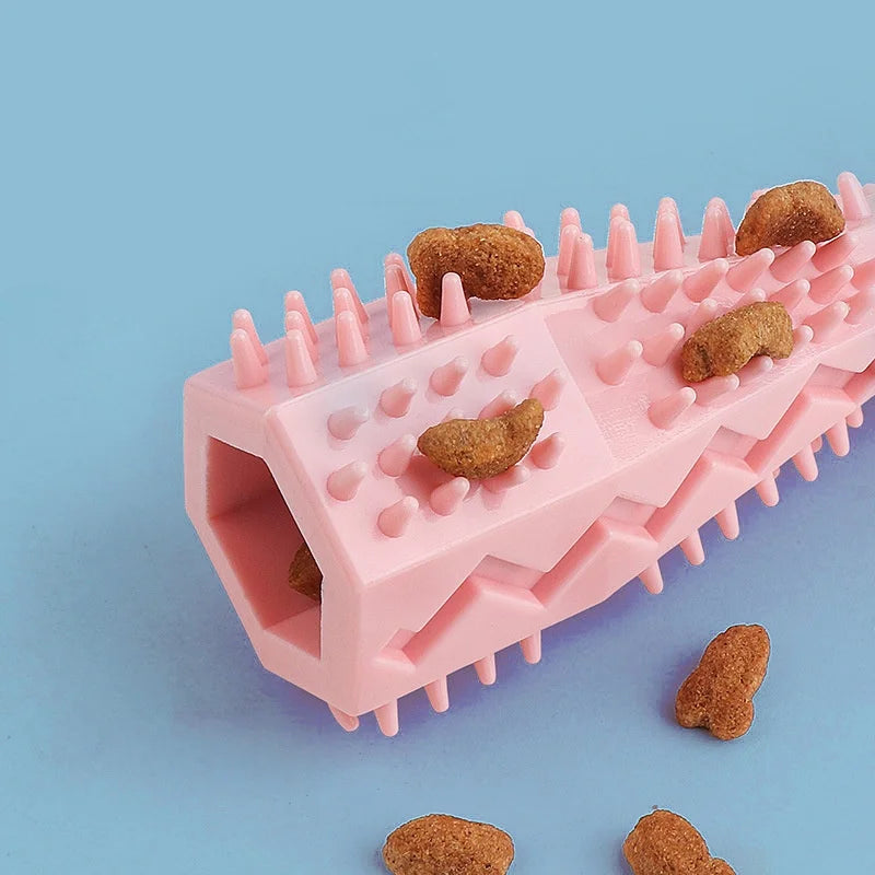 Dog teething toy design and size details