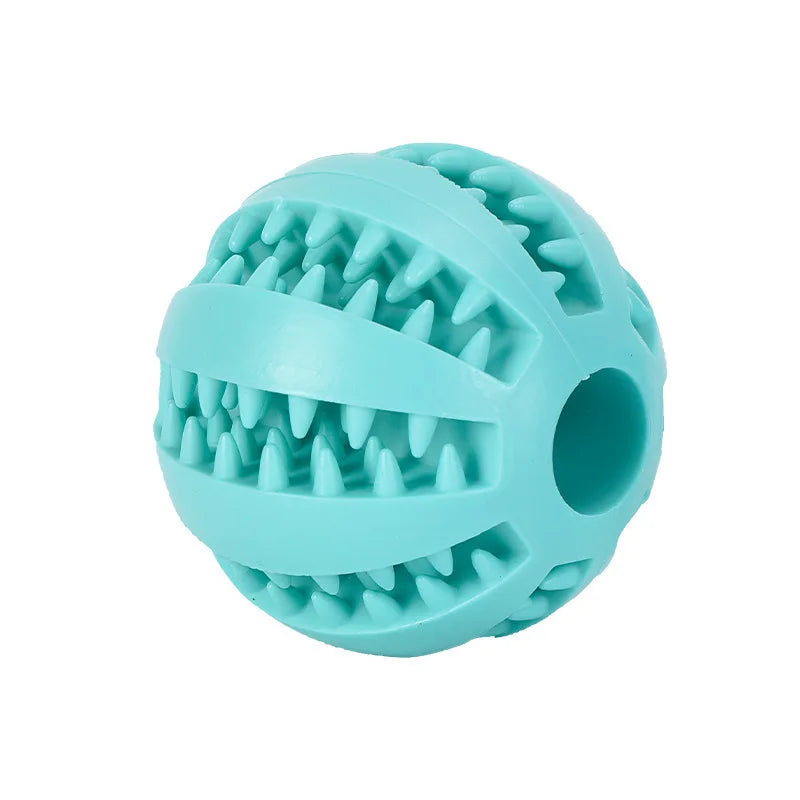 Rubber dog treat ball chew toy, image 32