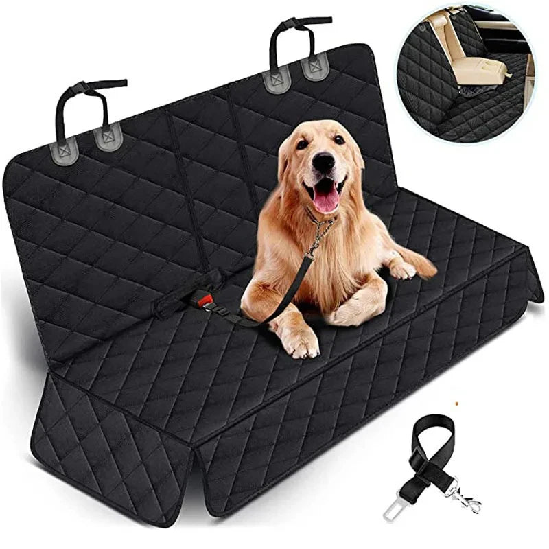 4 in 1 waterproof dog back seat cover, image 1