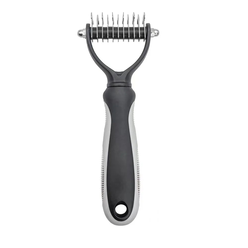 Deshedding brush in Grey S