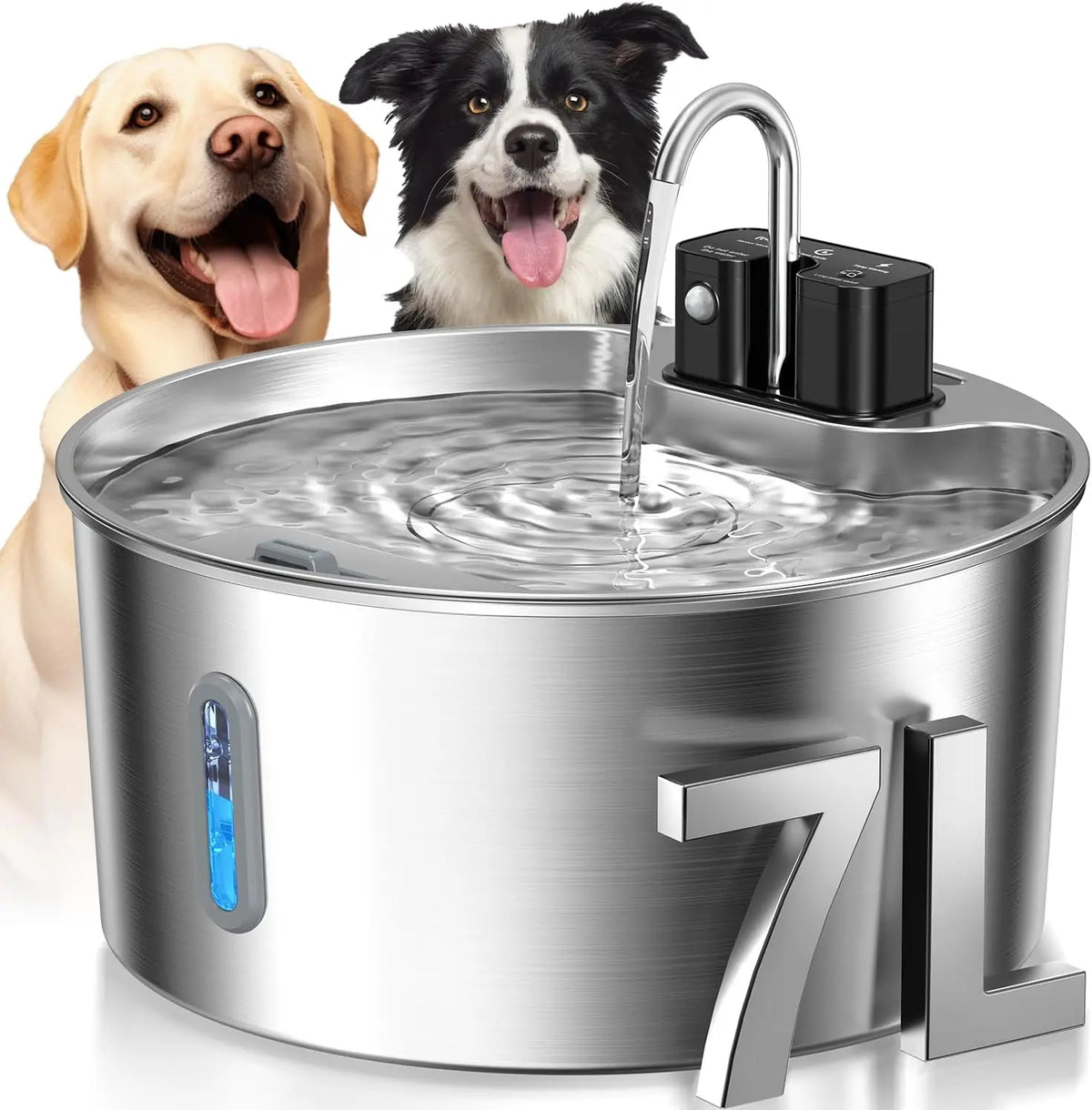Pet water fountain only unit