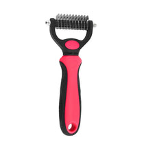 Deshedding brush in Red S