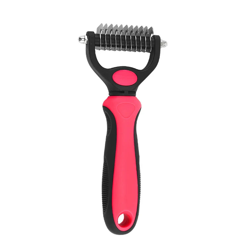 Deshedding brush in Red S