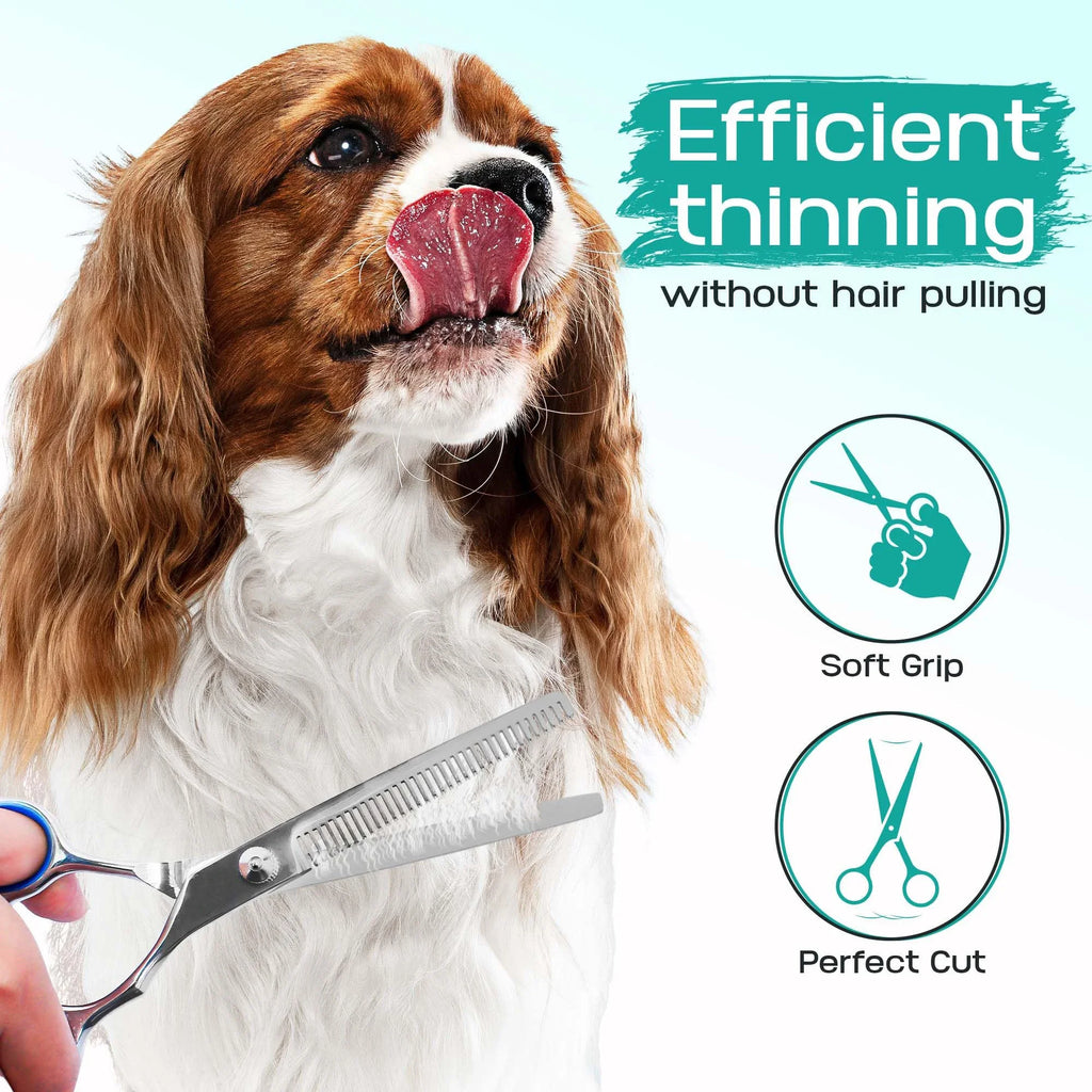 Thinning shears for dog and cat fur