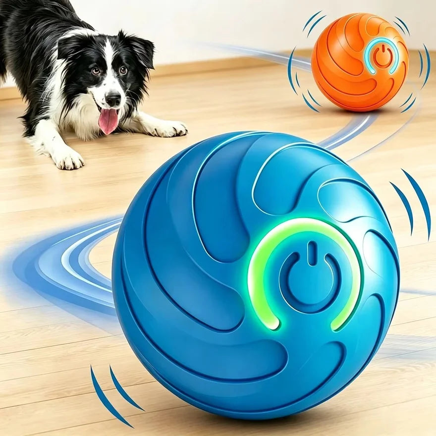 Smart electronic rolling ball dog toy Main image