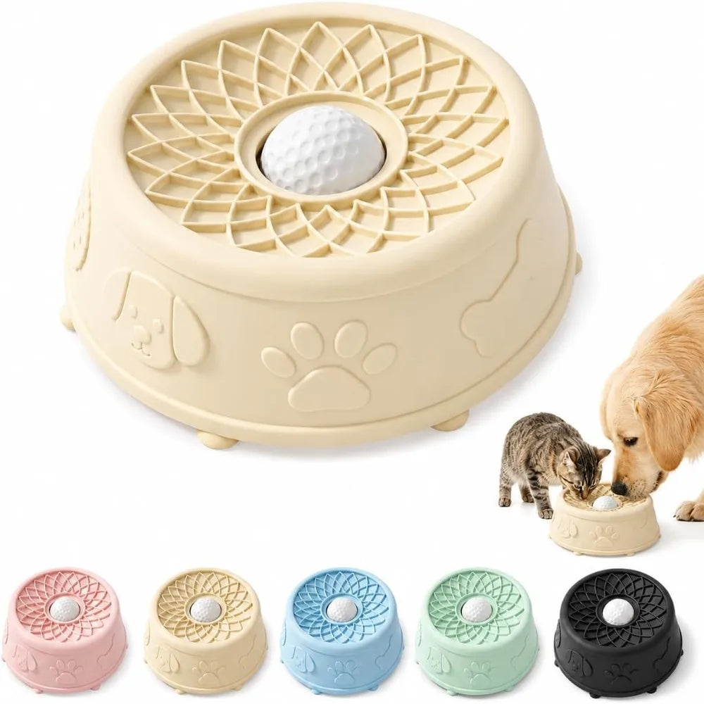 Interactive pet lick bowl slow feeder, image 30