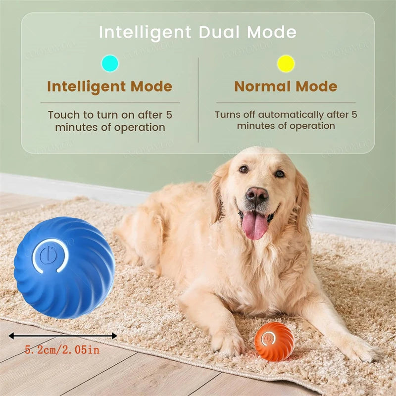 Smart bouncing ball toy size and design detail