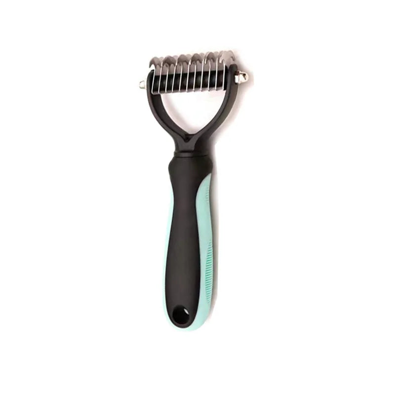 Deshedding brush in Green S