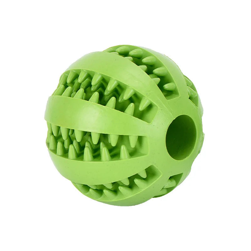Rubber dog treat ball chew toy, image 25