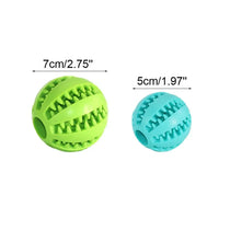 Rubber dog treat ball chew toy, image 6