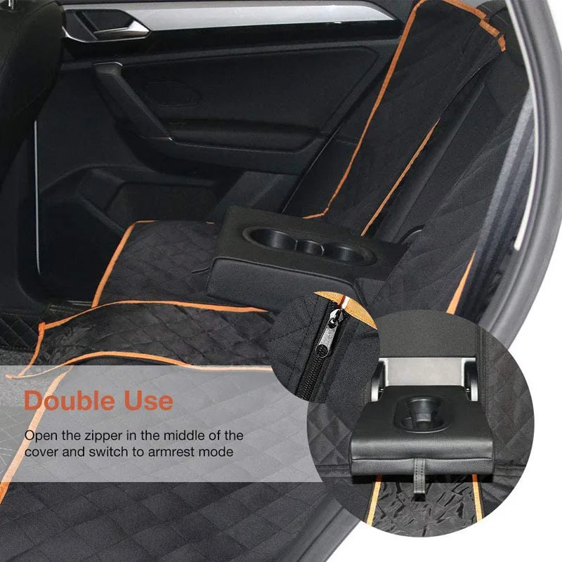 4 in 1 waterproof dog back seat cover, image 7