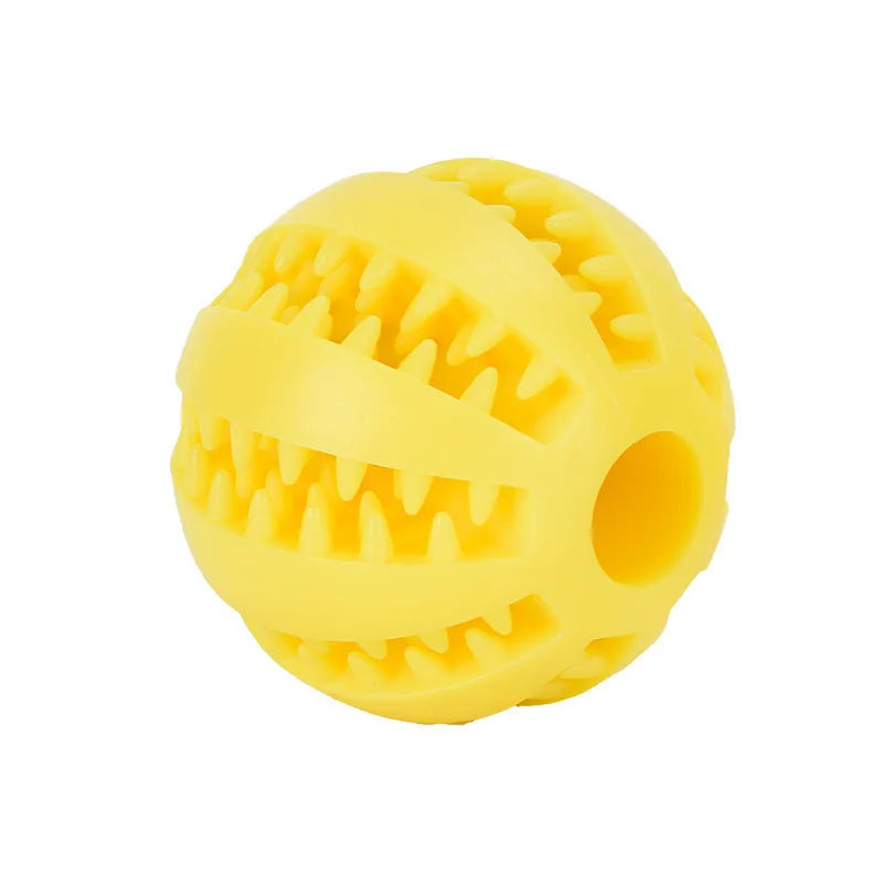 Rubber dog treat ball chew toy, image 24