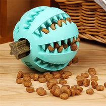 Rubber dog treat ball chew toy, image 16