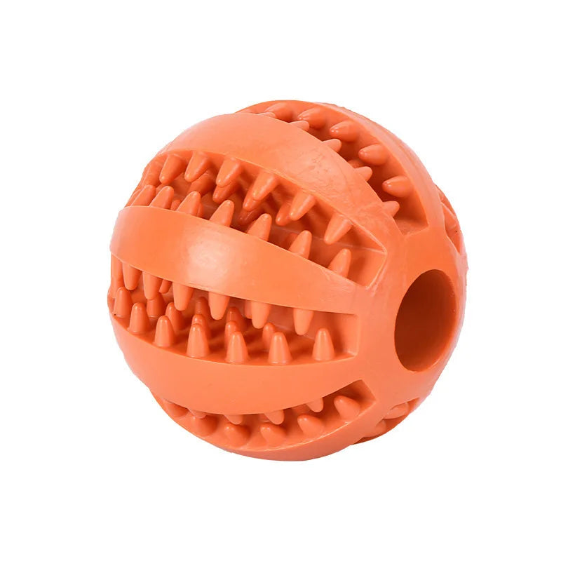 Rubber dog treat ball chew toy, image 23