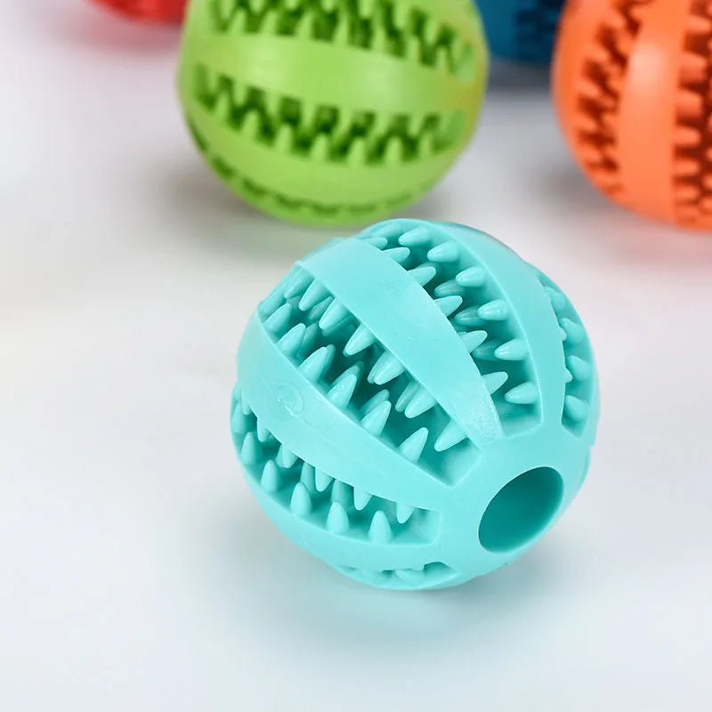 Rubber dog treat ball chew toy, image 20