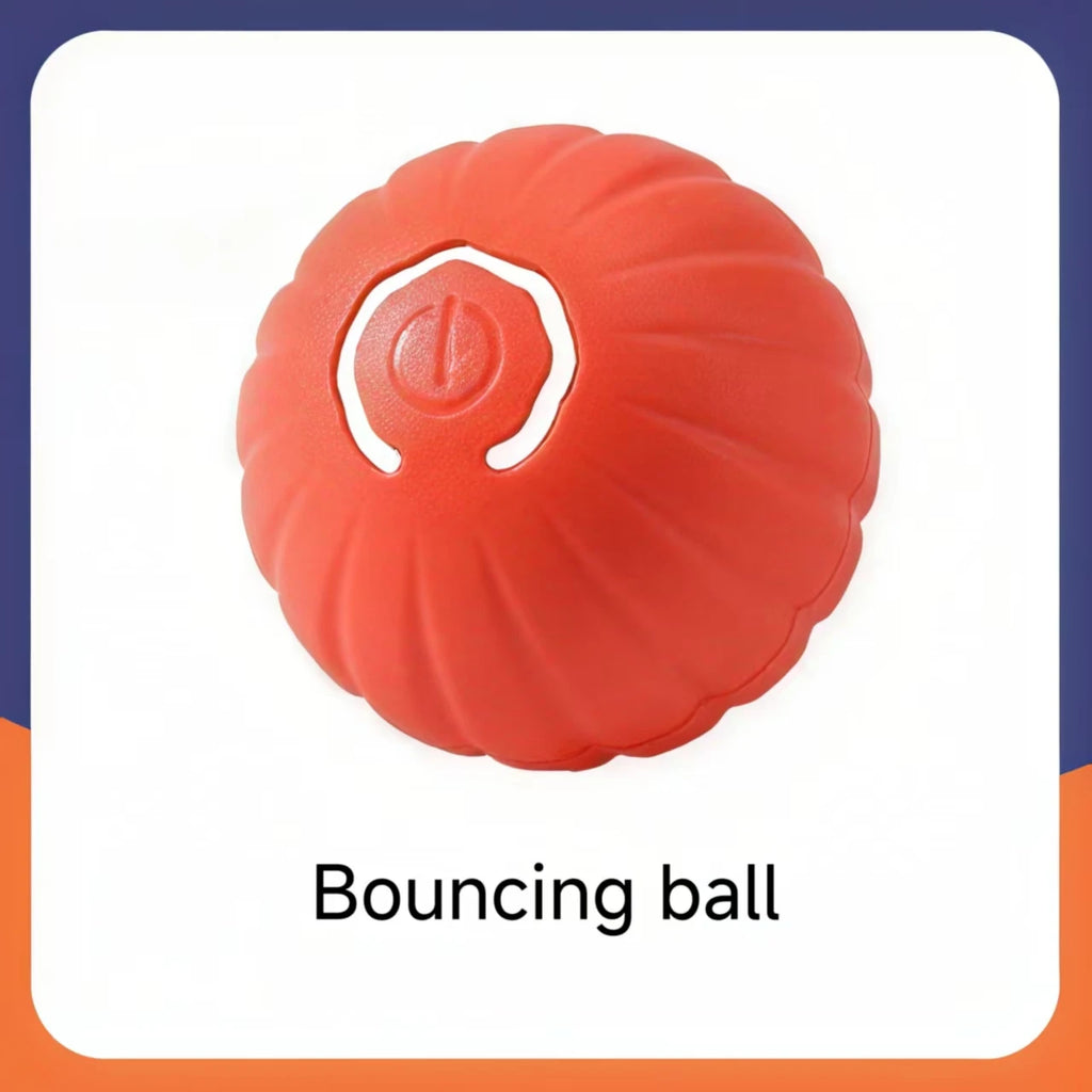 Smart ball toy in Orange Pumpkin style