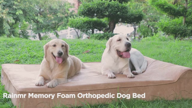 EHEYCIGA orthopedic dog bed demonstration video